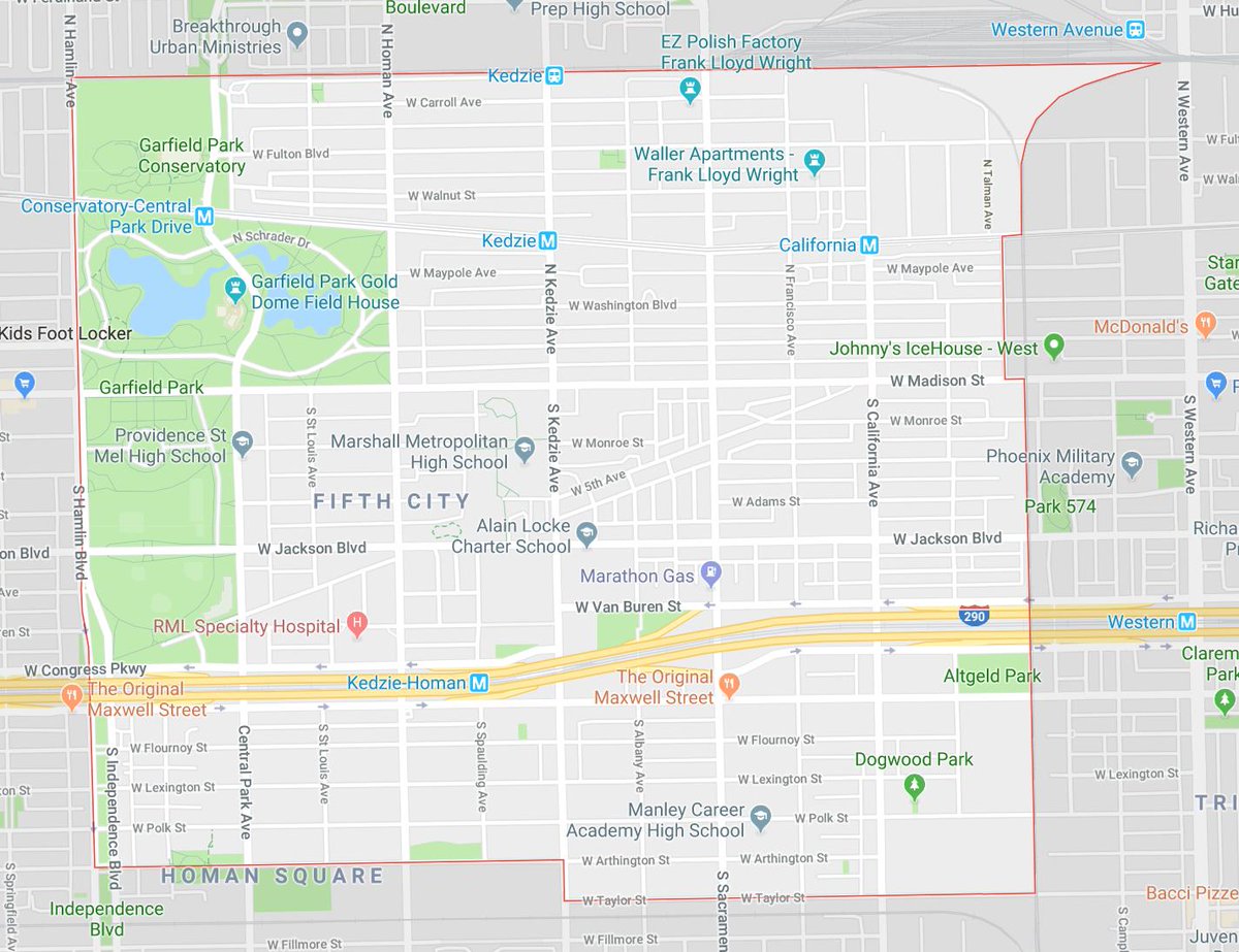 West Garfield Park Map John Greenfield On Twitter: "For My Upcoming #Iconicchirestaurants Map,  What Are The Most Iconic, Non-Expensive Restaurants In Community Area #27,  East Garfield Park? The Map Will Include Two Eateries Per Community Area,