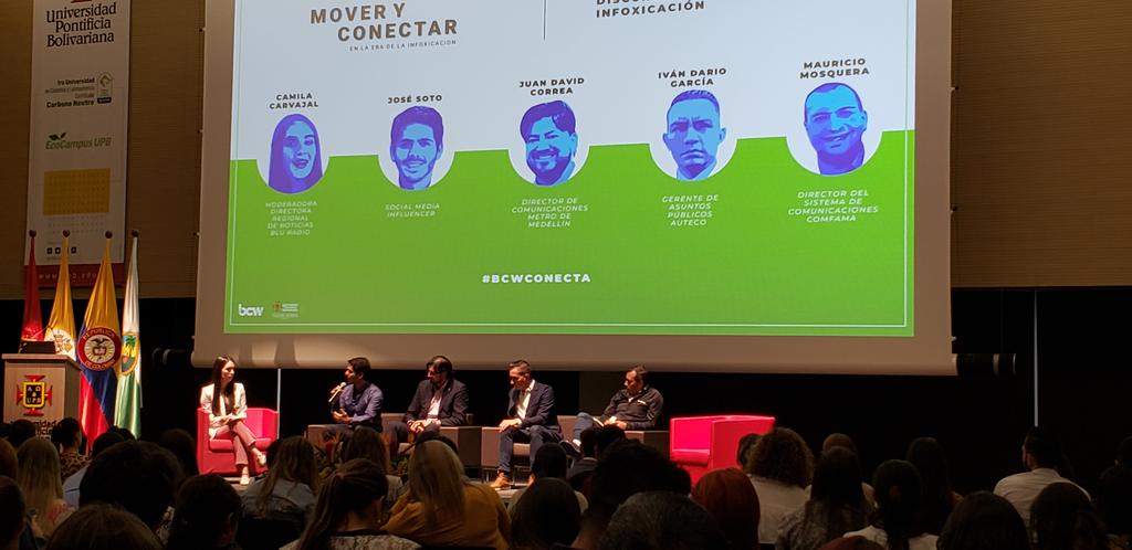 upbcolombia's tweet photo. #BCWConecta | Empezamos a visibilizar más a las personas que hay detrás y a conectarnos con lo que pasa en el día a día, comenzamos a comunicarnos desde las coyunturas.
- Juan David Correa del @metrodemedellin. https://t.co/BR5oaKuLcd