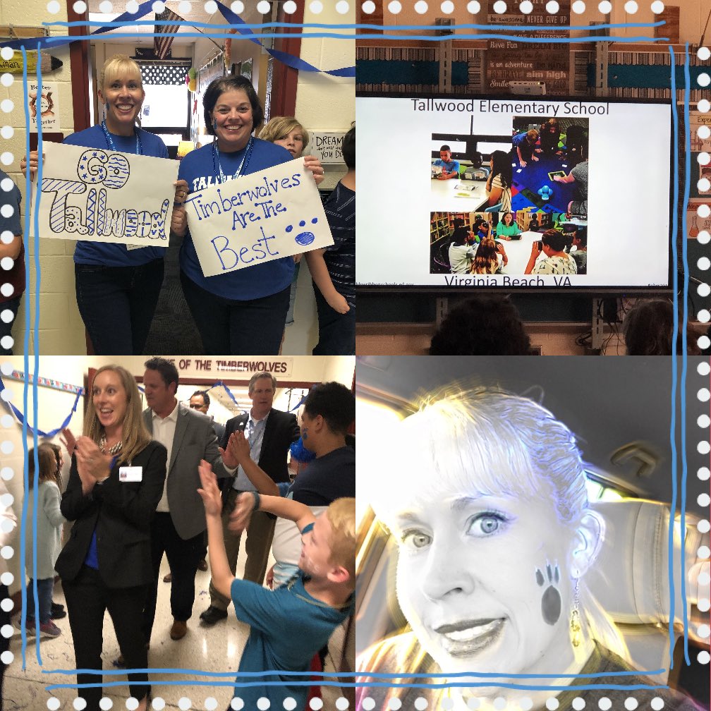 h_johnso5's tweet photo. ❤️So proud to be a Timberwolf and work with the AMAZING educators and families that make up TES! 🎉#nationalblueribbonaward #TESROCKS https://t.co/ucNBFFnZS7