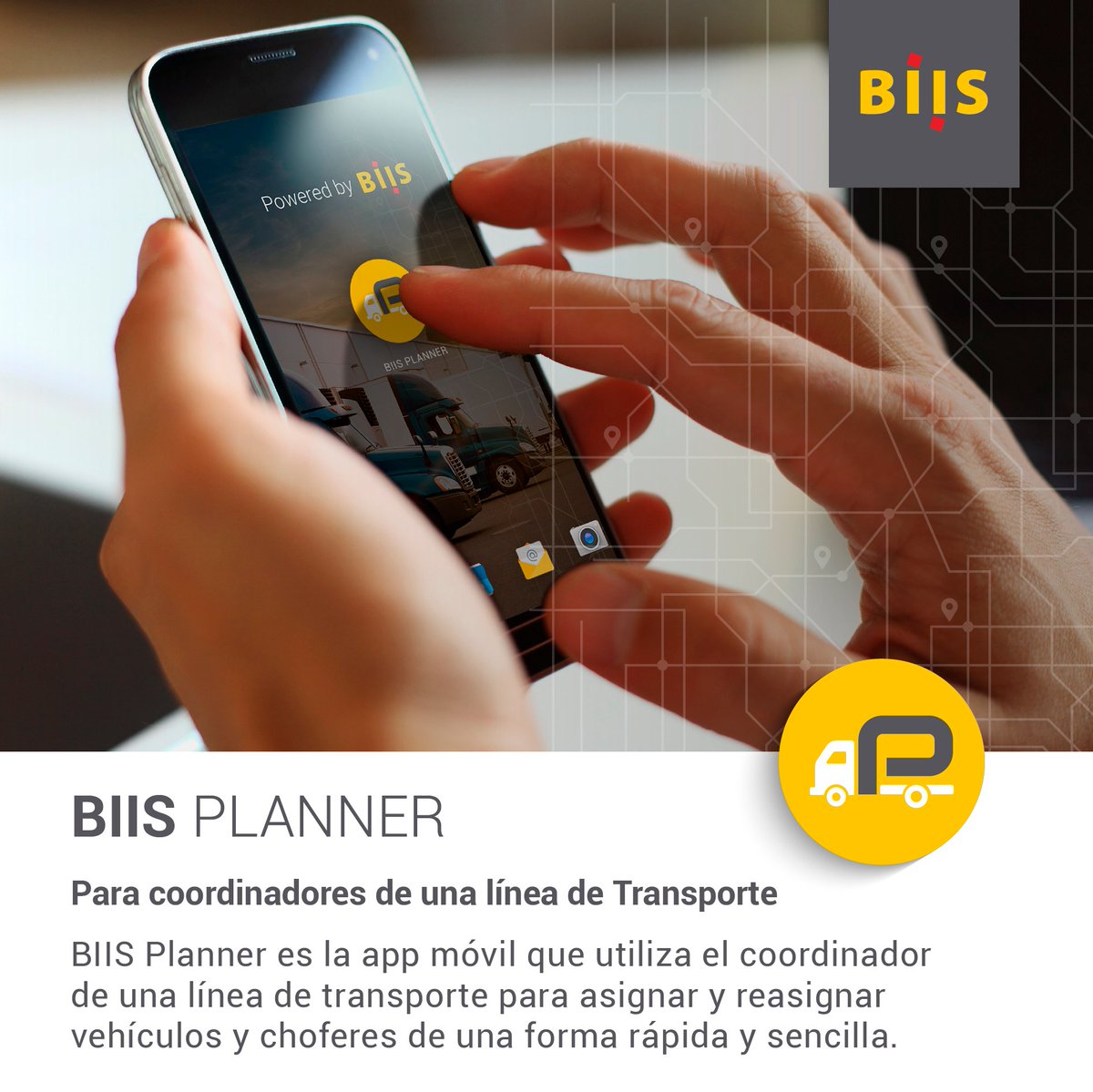 BiisLogistics's tweet photo. Descarga y descubre toda la funcionalidad de nuestras aplicaciones. Conoce más aquí 👉 https://t.co/js7NJPvdsI 📲 

#logística #apps #Tecnologia #transportistas #SupplyChain https://t.co/G76FEKXumc