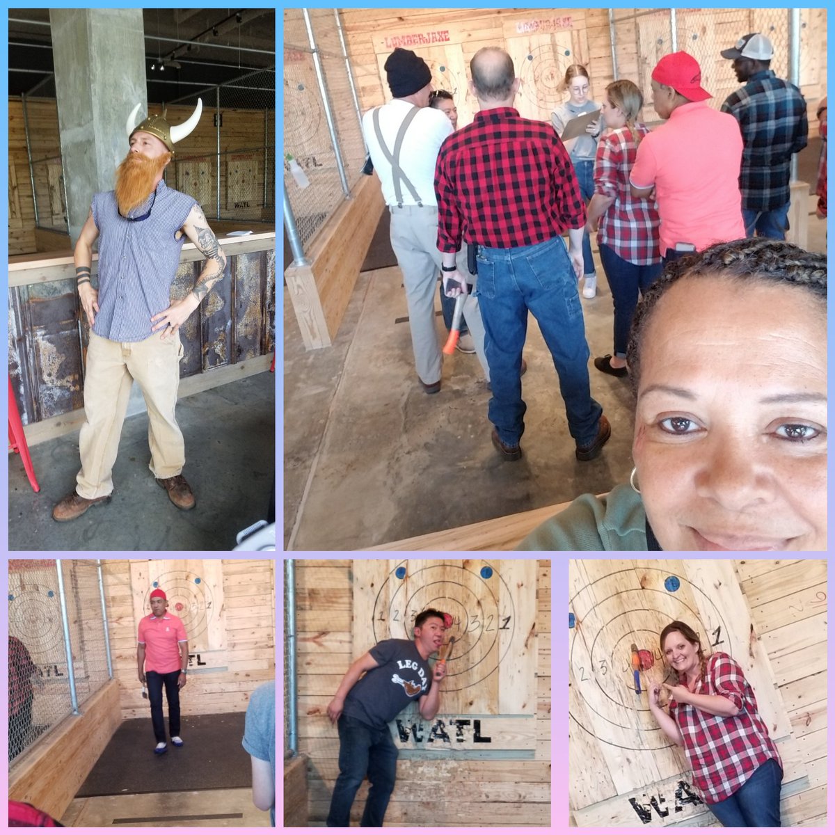 Had fun hanging out with my HD peers today at Lumberjaxe in Athens! Thank you D261 district team😊!!
<a href="/BrentNorwood2/">Brent Norwood</a> <a href="/CharlieHHong/">Ji Charlie Hong</a> <a href="/emeneker6979/">Michael</a> <a href="/mlindsey1223/">Mandy Henry</a> @ldoneal42 <a href="/GPenoncello/">gina penoncello</a>
<a href="/ladybeav82/">Sarah Beaver</a>