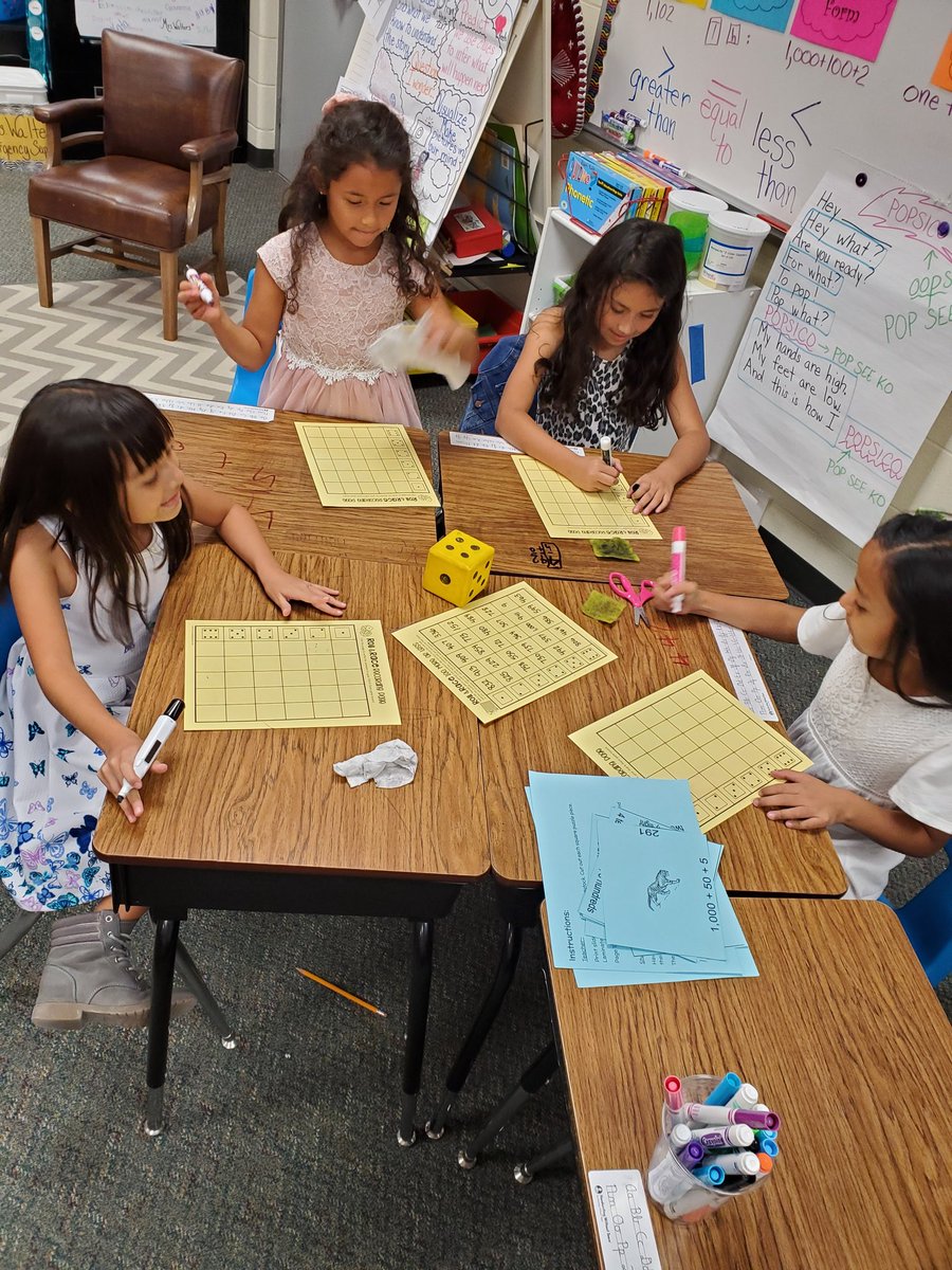 walters3000's tweet image. 🙌Math stations and small groups planned after our test results...fine tuning a few things.🙂 #KleinMath