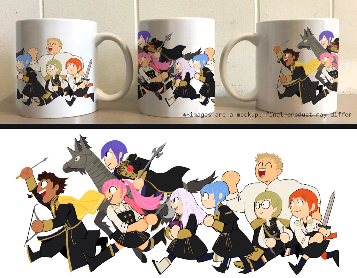 hey everyone!! preorders for my fire emblem house mugs are NOW LIVE!! choose your house allegiance with your morning coffee ??? #FireEmblemThreeHouses 

[GET EM HERE: https://t.co/SlbzIB1q7S ] 