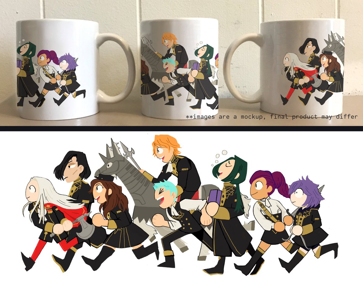 hey everyone!! preorders for my fire emblem house mugs are NOW LIVE!! choose your house allegiance with your morning coffee ??? #FireEmblemThreeHouses 

[GET EM HERE: https://t.co/SlbzIB1q7S ] 