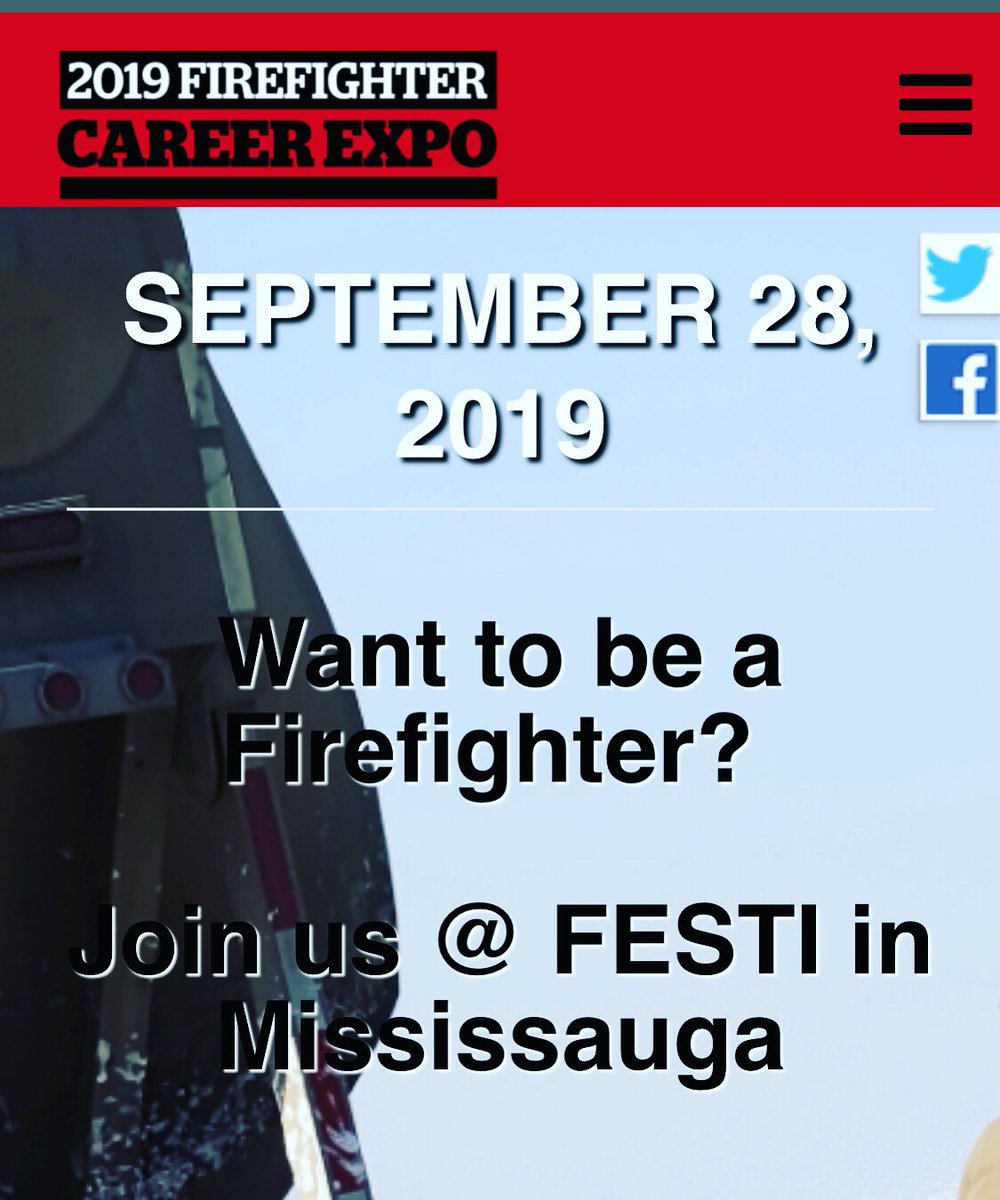 Come and visit @FirehouseTrain1 this Saturday at the 2019 Firefighter Career Expo at FESTI! You still have time to register!!! #careerexpo #firejobs #firefighterexpo @PanesarRandy @OhmraA @HighRiseUnit @canadianfiremag @IAFFCanada