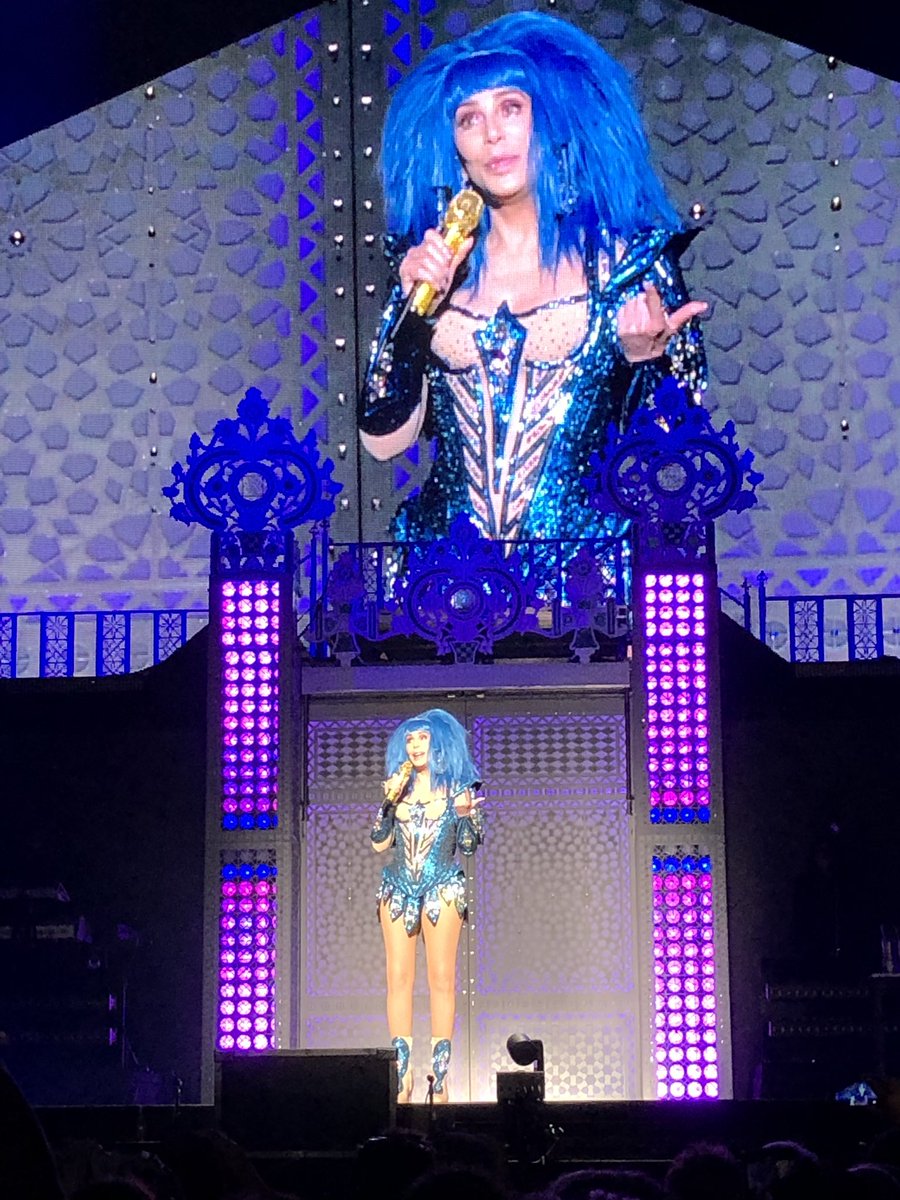 LorisZubanovic's tweet photo. Incredible @cher rocking the stage at 73! Her voice as strong as it always was. This was a night to remember! Great show!πΊπΌπ #Cher #HereWeGoAgainTour #CherConcert #Berlin https://t.co/Qh0ZAszyGL