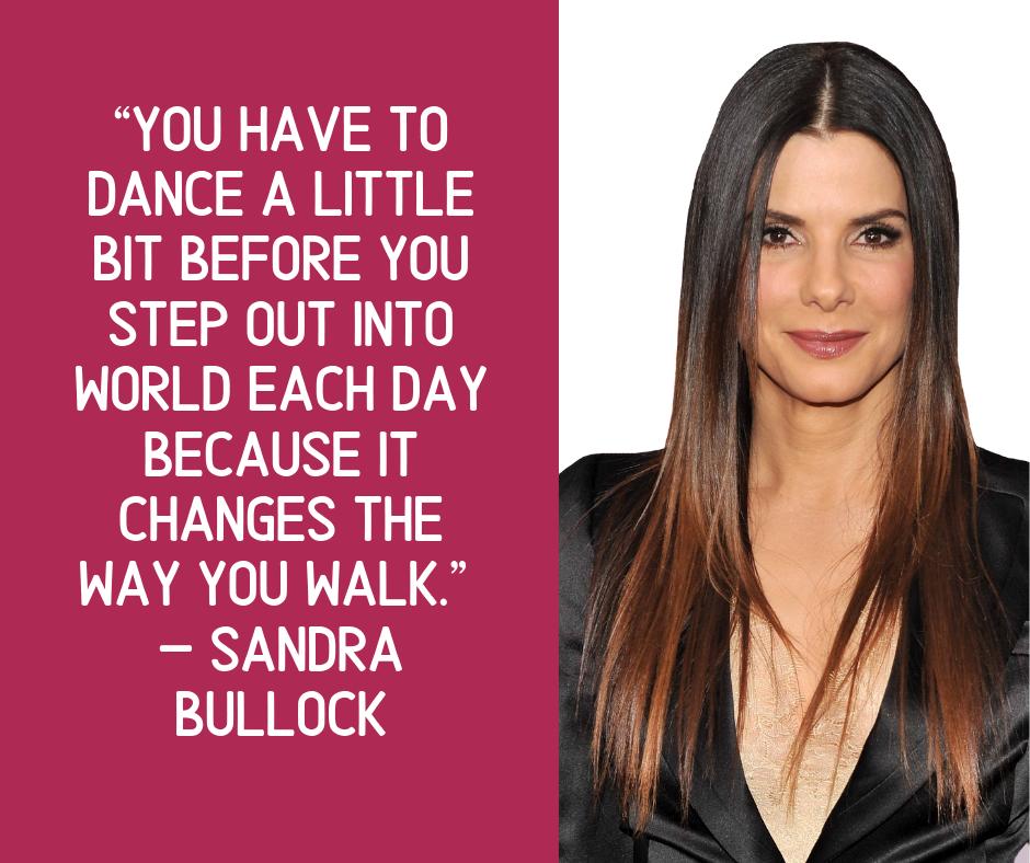 Who you are exactly as you are, is awesome! Peer pressure &amp; social stigmas impact us all. Find the inspiration to do your own thing substance free. Sometimes your favorite celebrities teach great lessons. #inspirationalquotes #selfconfidenceissexy #sandrabullock #misscongeniality