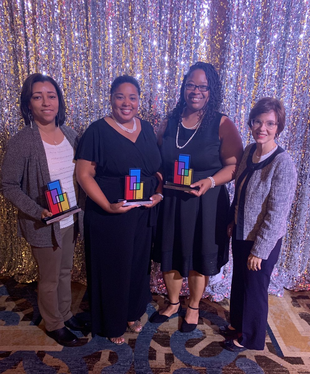 LanaFontenot's tweet photo. A huge CONGRATS to the @southlacc high performers recognized at @golctcs conference: Tanya St. Julian, Caronda Bean, and Tiffany Williams! #EverydayExcellence https://t.co/KAzOUQ0IEY