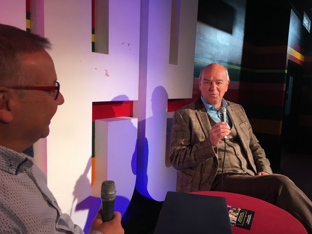 GoldbergRadio's tweet photo. Thanks to everyone who turned up @GleeClubBham tonight for the first live recording of Adrian Goldberg’s Talk Show - podcast soon come. And thanks to everyone at the venue - so helpful.  And most of all thanks to @patmurphybbc for a great turn https://t.co/C2E5sRHmGA