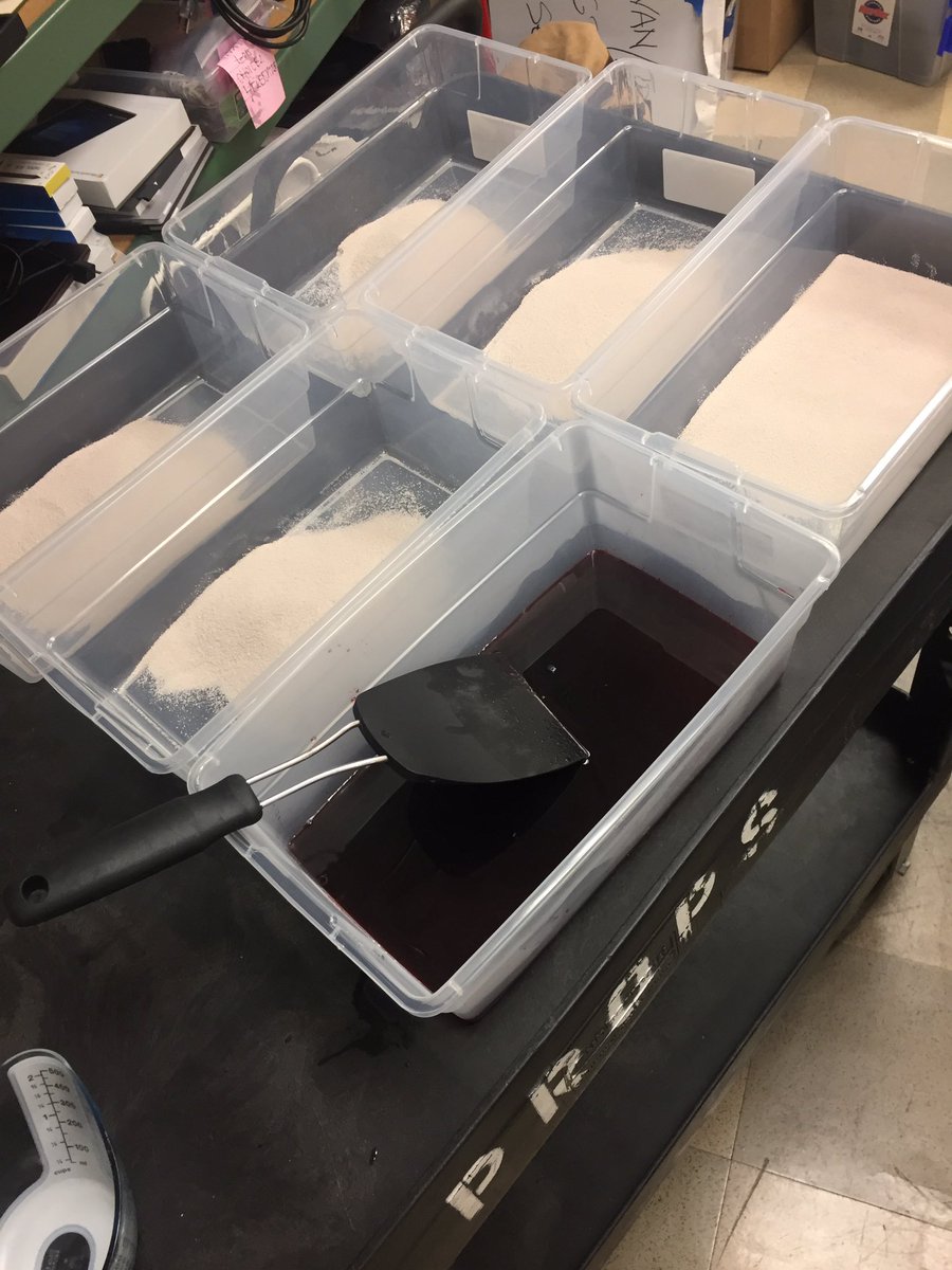 GreysProps's tweet image. Making black cherry Jell-0, any guesses as to how we use it?