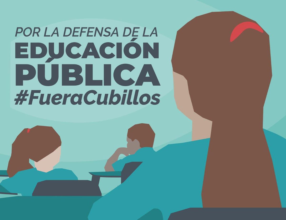 carmen_hertz's tweet photo. ¡Todas y todos por la Educación pública! #FueraCubillos https://t.co/SWQkSkgdVP