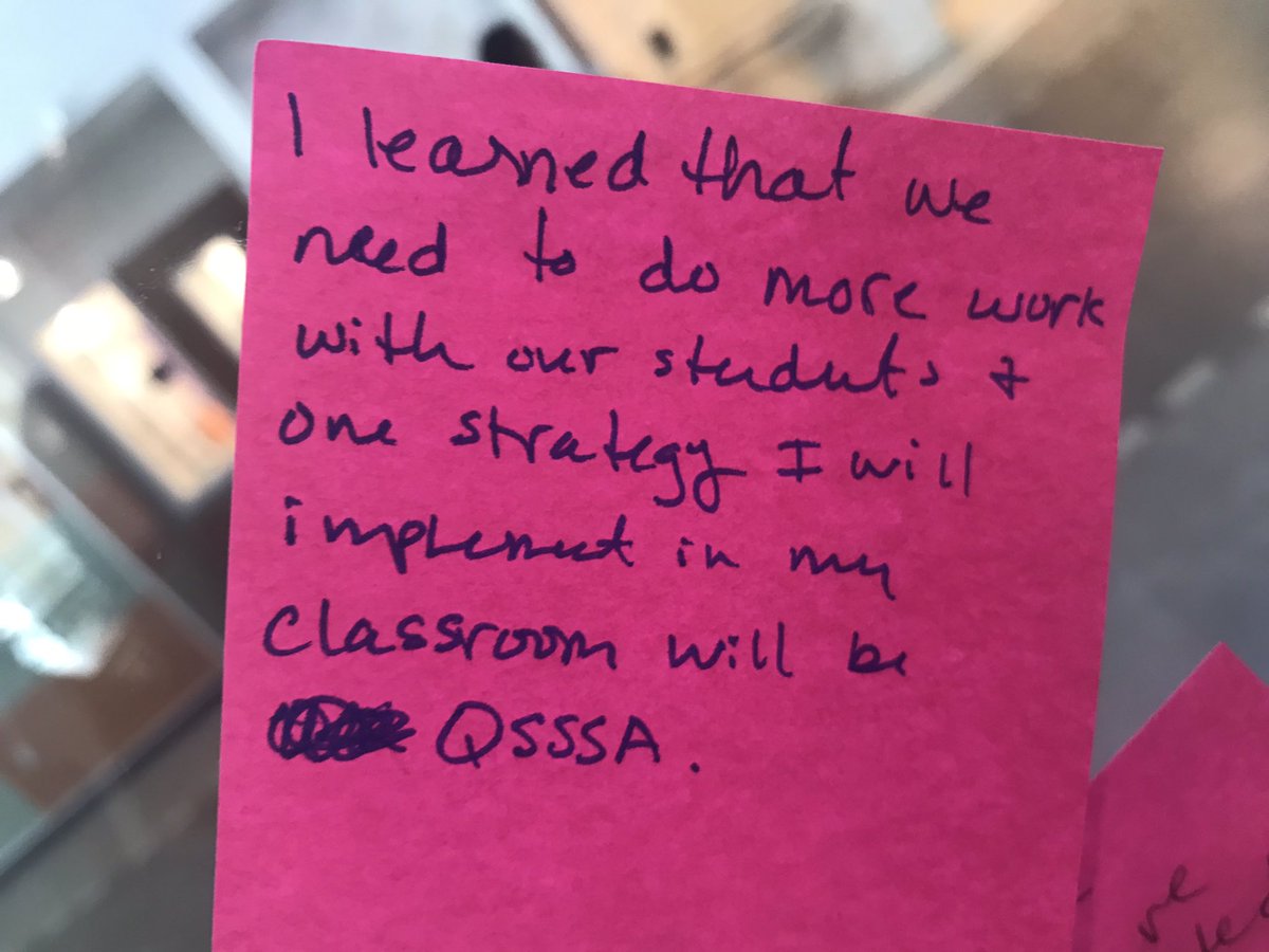 AshleyFredo's tweet photo. Look at these great exit tickets from our faculty PD on supporting our English Learner Students! @ComalELCoach @ComalB_ESL @MES_Lions #MesistheBest https://t.co/jhTDtXlU3U