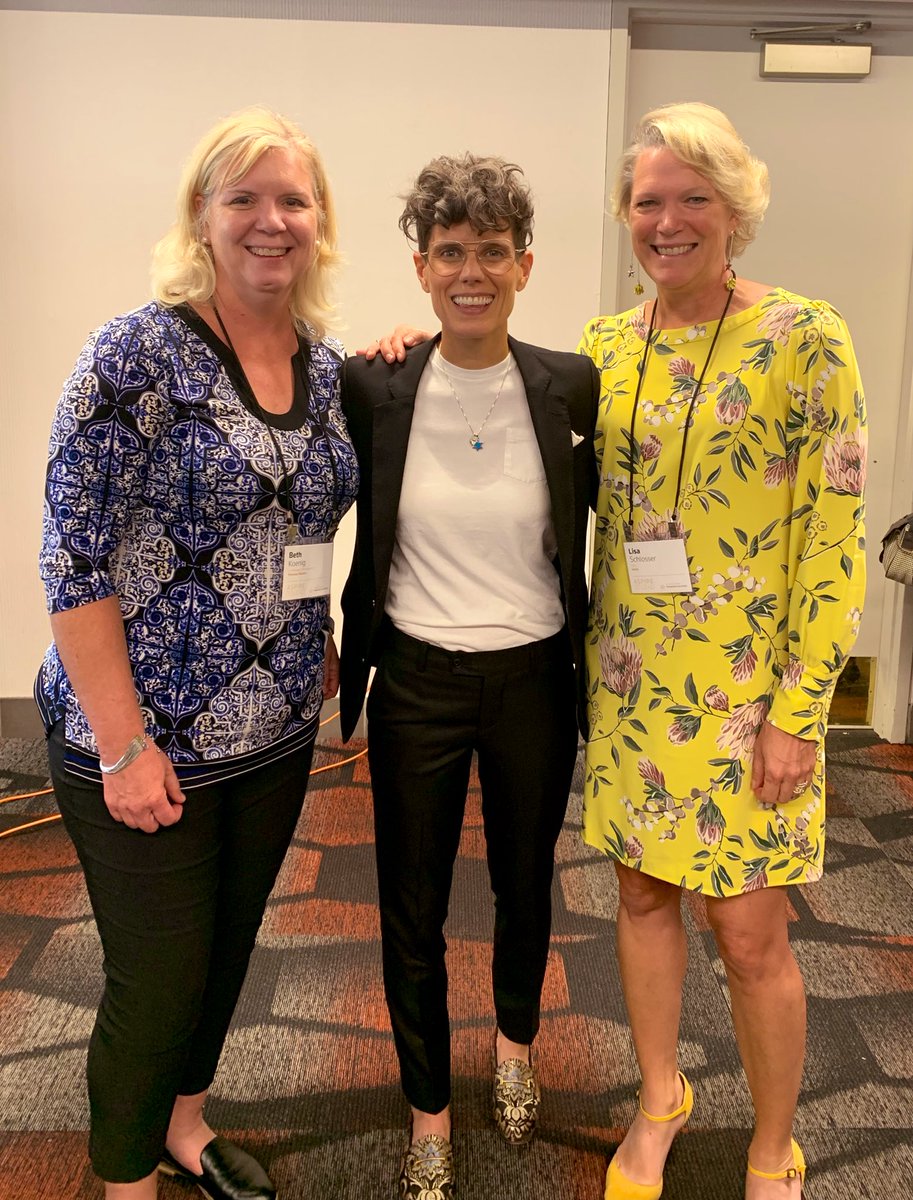 Last week, I had the opportunity to attend the #AspireToLead conference. The content was exceptional but the highlight for me was @janashortal’s    presentation. She shared her authentic self through serious messages, photos, stories, and belly-laughing humor. Thank you!
