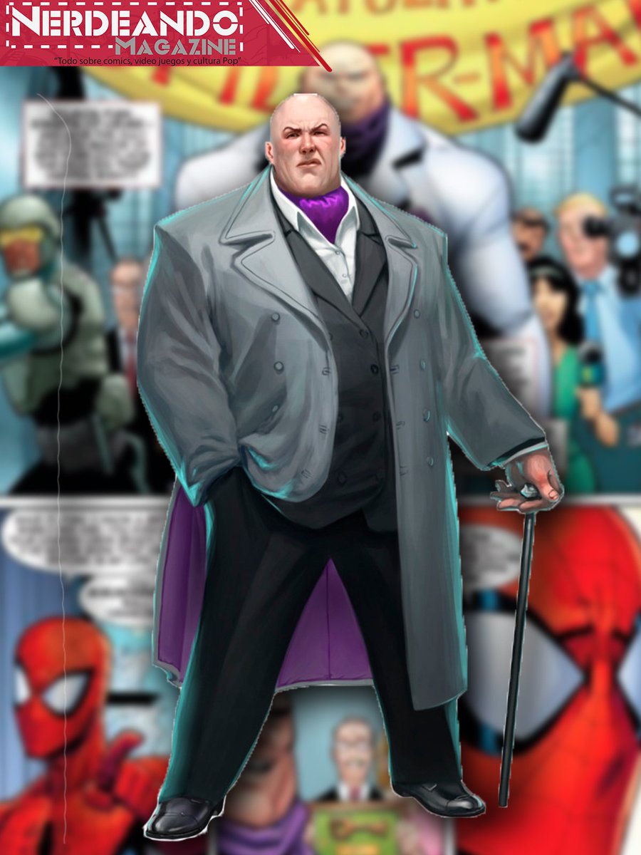 Nerdeando_Mz's tweet photo. #Kingpin Desde su primera aparición en The Amazing #SpiderMan, a lo largo de su historia sus mayores rivales fueron #SpiderMan, #ThePunisher y #Daredevil. #MarvelComics #comics https://t.co/cwKZxCa4wS