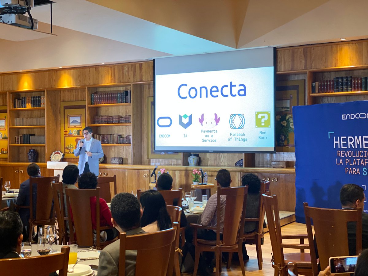 conectafintech's tweet photo. Nuestro CEO Daniel Guzmán y nuestro Co-Founder Daniel Mendieta en la presentación de Hermes, revolucionando la plataforma para SPEI. 📲
#Hermes #CEO #CoFounder #Endcom #Conecta #Fintech https://t.co/EJxEaQ219W