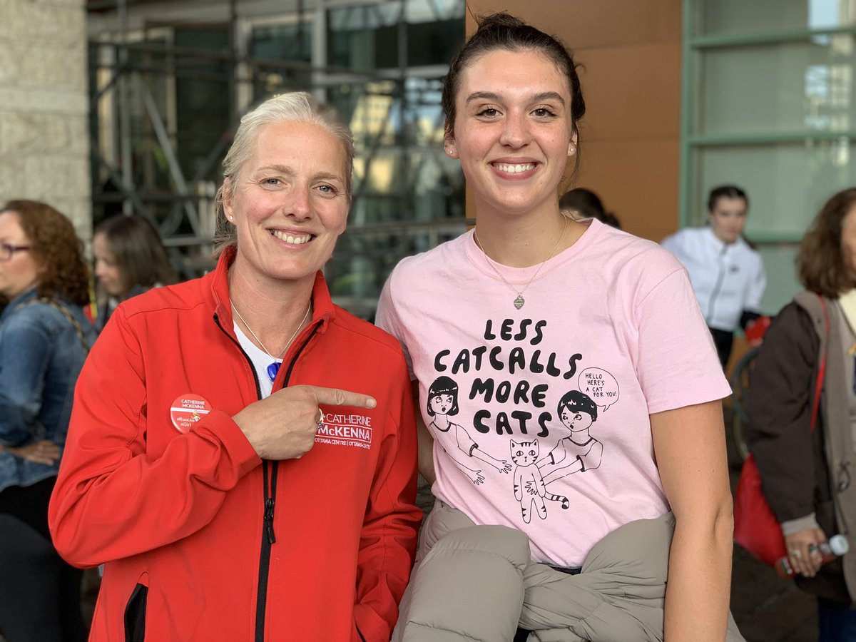 cathmckenna's tweet photo. As a mother of young girls, it is important that they and all girls and women feel safe walking alone at night! I’m #TakingBackTheNight in #OttawaCentre for them with @CalacsOttawa and @OCTEVAW who advocate for woman’s rights, and to end violence against women. #ConsentCulture https://t.co/wJEQIN69IS
