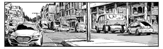 東京編を描いている時はバグダッドに入れば作画が楽にできると思っていたし、
バグダッドの時はコーカサスに行けば楽になると思っていたし、
コーカサスの時はバンカーこそは簡単に描けると思ってた。 