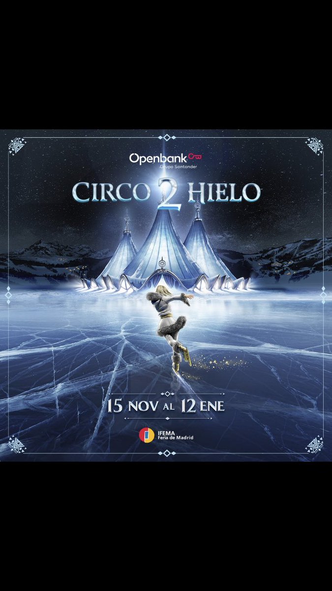 Guion y direccion del nuevo show de navidad en Madrid El planeta de los Inuits del Circo de Hielo ...no te lo pierdas va a ser una flipada....