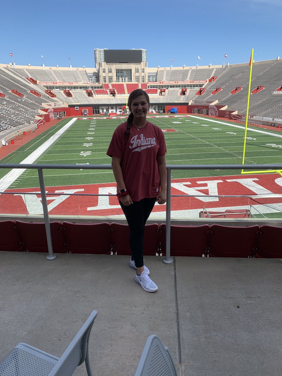 hjohnson2021's tweet photo. I am ECSTATIC to announce that I verbally committed to Indiana University to continue my Academic/Athletic career! Thank you to my parents as well all of the coaches who have supported me along this incredible journey! I’m staying home Indiana! Go Hoosiers!! ⚪️🔴 @IndianaSB https://t.co/iChBiE2Rah