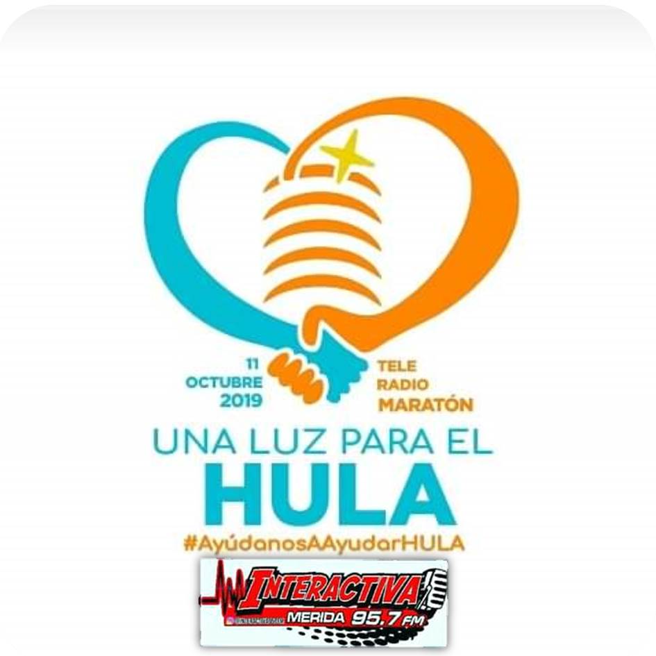 jotablaster's tweet photo. La familia Interactiva 95.7fm también se suma a la Tele Radio Maratón "Una Luz Para el HULA" el próximo viernes 11 de octubre.

Colabora, nuestro máximo centro asistencial nos necesita.

#Iahula #Hula #TeleRadioMaraton #11oct #Ayuda #Merida #Venezuela #Interactiva957fm #Colabora https://t.co/1Mp8HeavQE