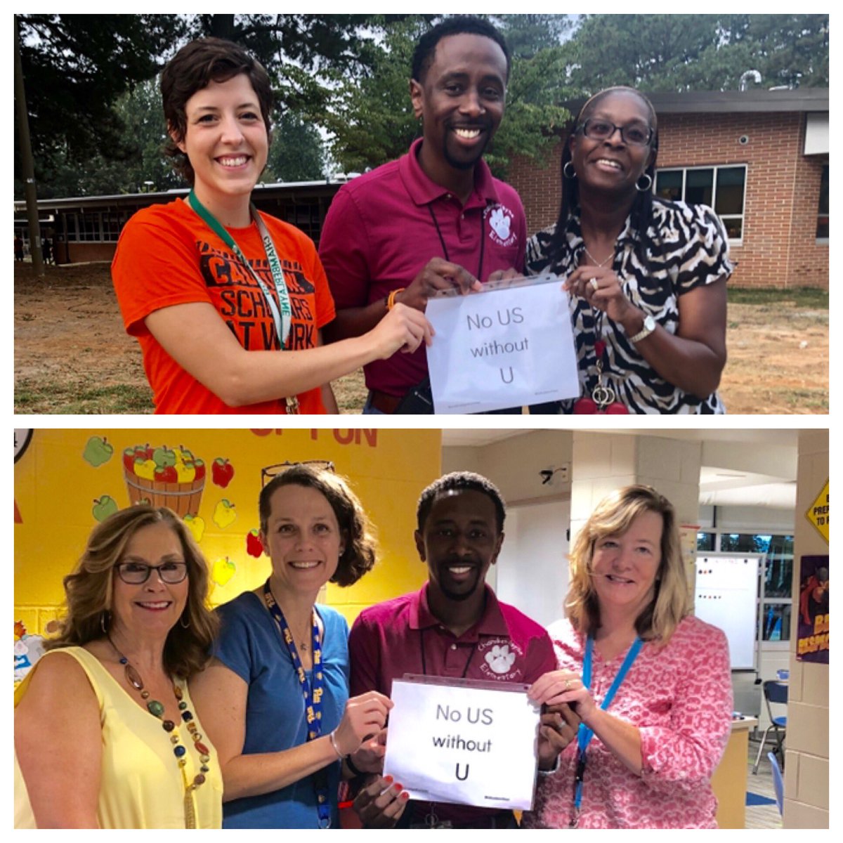 Today’s #positivesignthursday is a shout out to our all star staff who work tirelessly for our scholars! #bobcatsonblast