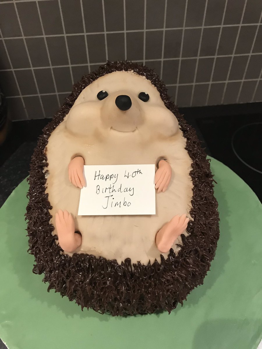 JCorringham's tweet photo. #hedgehog #hedgehogcake #hadgehogcakes #wildlifecake ##wildlife ##noveltycake https://t.co/ZD3JZGITFw