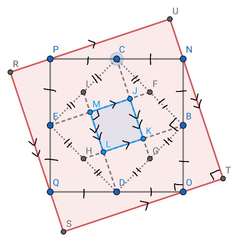 O0O0OO's tweet image. 自作問題です。
JKLM=1 URST=？
#GeometryPuzzle #OriginalProblem #Math #数学