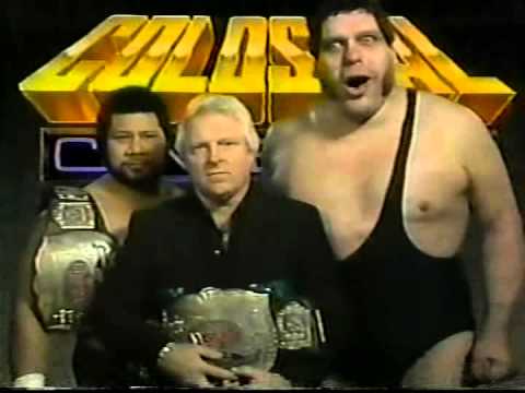 AinsworthSpPW's tweet photo. Fantasy Tag Team Wrestling Tournament
Consolation Match
The Colossal Connection vs. Big, Bad, & Dangerous
Who would win?
RT for The Colossal Connection to win
L for Big, Bad, & Dangerous to win
#ProWrestling #WWE #WCW #NWA #colossalconnection #bigbadanddangerous https://t.co/10IBNkwJH2