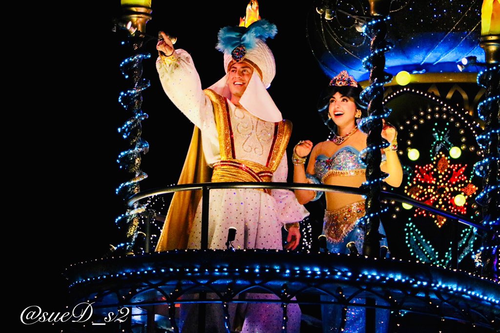 sueD_s2's tweet photo. #TDR #アラジン 
 #エレクトリカルパレード https://t.co/mQXEq5Zxdh