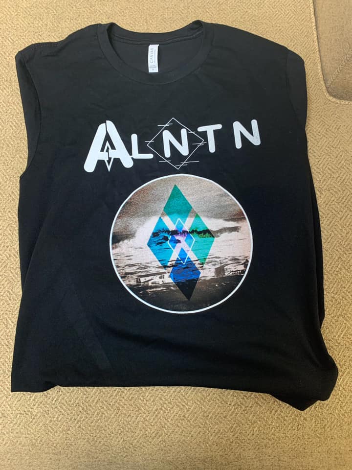 ALNTNBand's tweet photo. $25 for the one on the left, $15 for the one on the right. Limited to L and XL only for now. You can get em at our shows.  All proceeds go to mixing and mastering our upcoming EP. https://t.co/Gh79Fia0jR