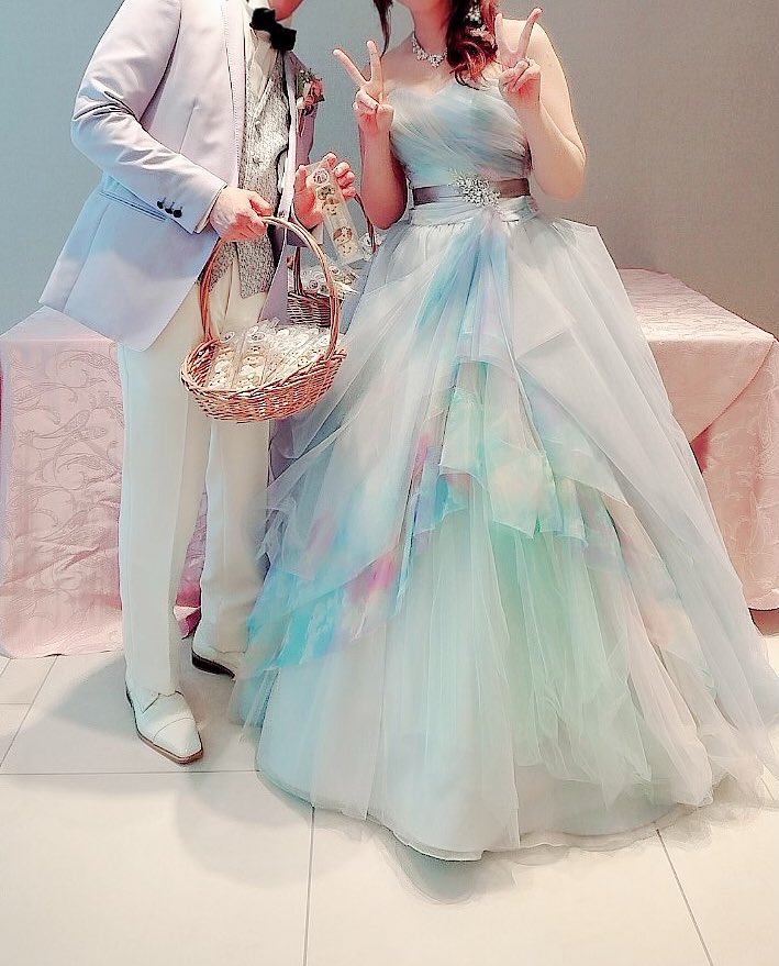 mochi_syobo's tweet photo. お色直しのドレスに合わせて
もちしょぼもお揃いの衣装を着ました(*'▽'*)✨衣装は大好きなBiVin'B(@BiRinc106 )さんが作ってくれました😭✨とっても評判良かったのでお披露目！(*´꒳`*)💕 https://t.co/Z0aHAwuYLA