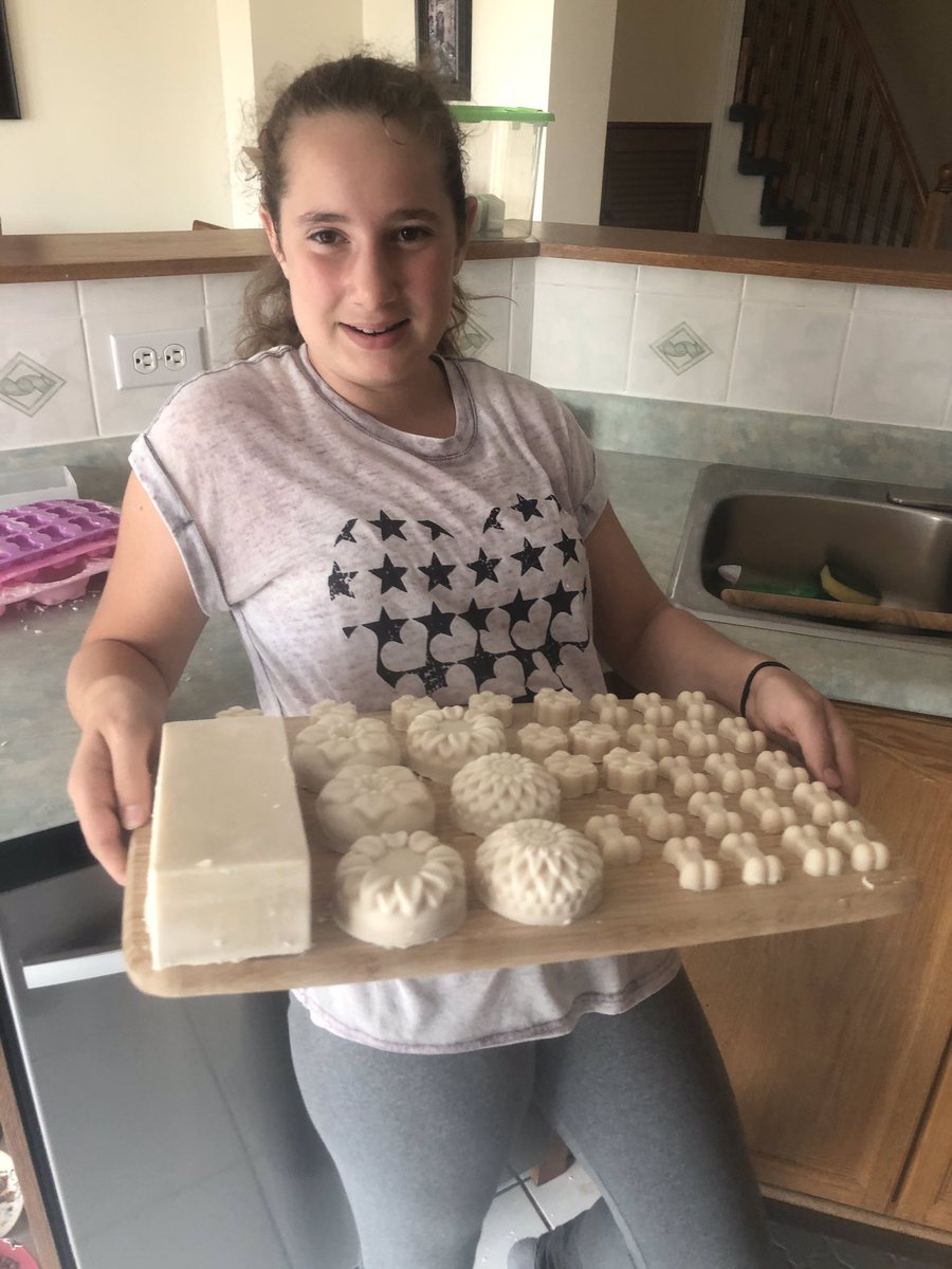 #VendorSpotlight Meet Kaley! At 11 years old, she has started her own all natural bath bars and soaps! She’ll be selling at our next show October 12 from 11-3pm !!
