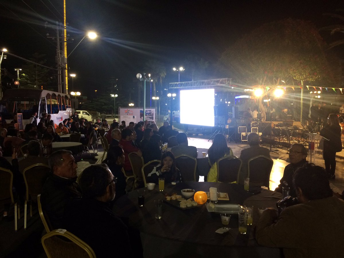 CorfoArica's tweet photo. #Arica Al pie del Morro, en el #Boulevard7Junio proyecto #Profo apoyado por #Corfo se desarrolla celebración #DiaMundialDelTurismo a cargo de @Sernatur_XV @IntendenciaXV @seremieconoxv #Corfo80 #CorfoMásSimple https://t.co/7G0LIDNWEQ