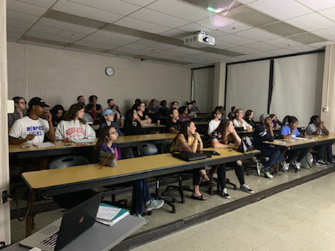 aigamemphis's tweet photo. We are so excited to have Nikki Villagomez at @uofmemphis tonight talking about how #Memphis &amp; #Mid-South typography affects our local culture! She will also be speaking tomorrow at @YourConcourse during the @aigamemphis Student Day! https://t.co/rMXCivNtbE
