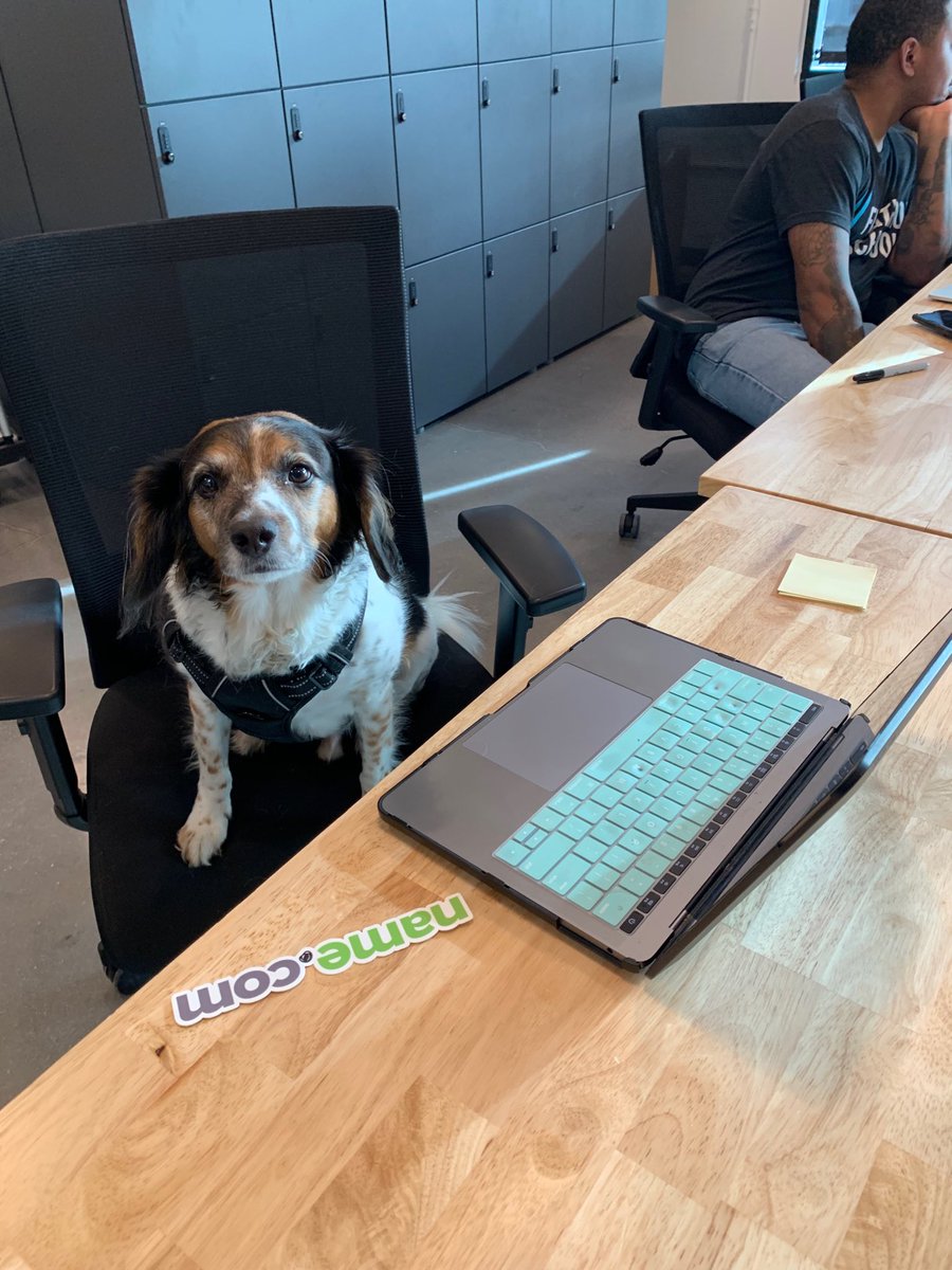 namedotcom's tweet image. Just getting final approval for tonight’s ⁦#HackTheDot. ⁦@WeWork⁩ #FlatironSchool #hackathon hack.social