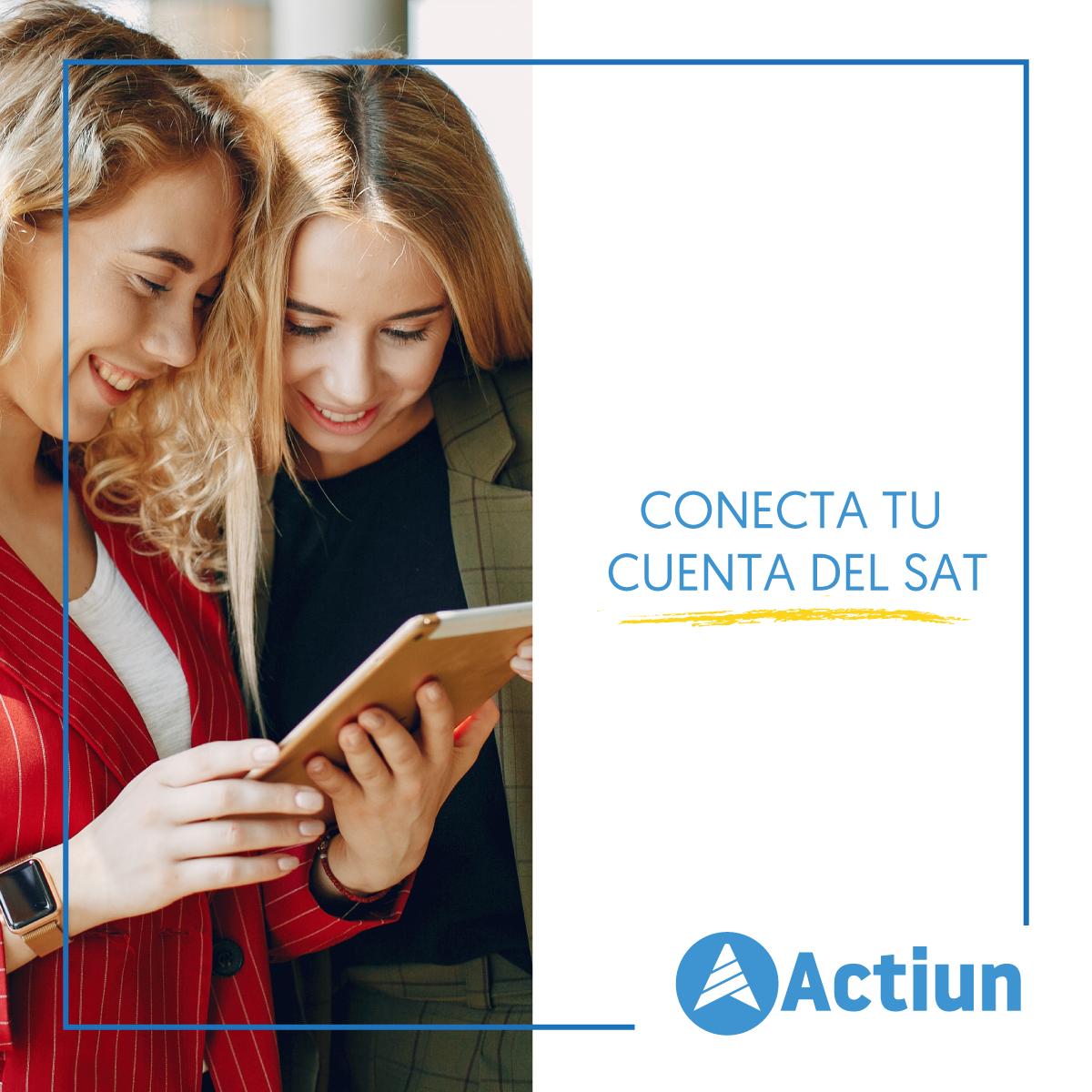 Con ACTIUN podrás conectar tu cuenta del SAT y sincronizar tus facturas, clientes y conceptos en menos de 5 minutos.

#PYMES #Facturacion #Adm #Negocio #Administracion #SAT