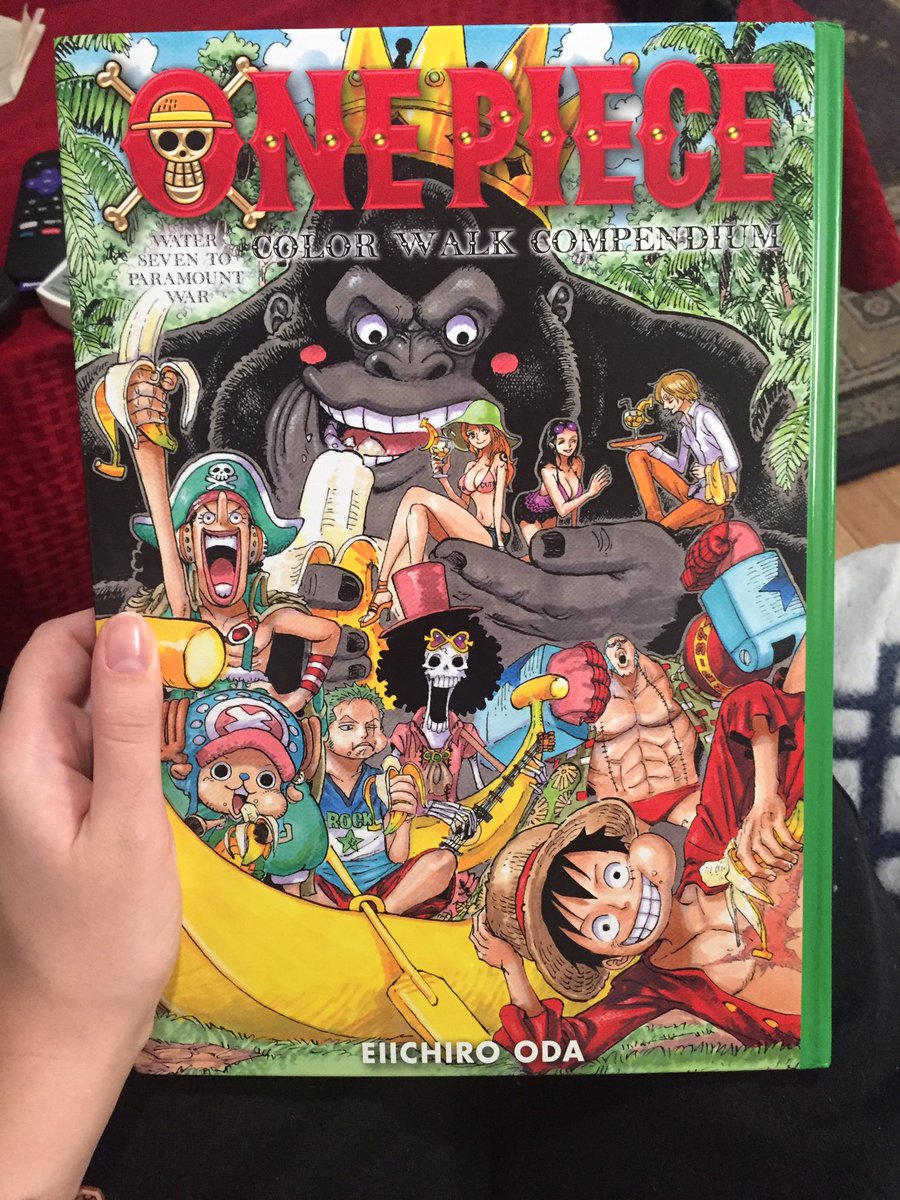 Maddie マディ Very Grateful To Have Received An Advance Copy Of The Second Color Walk Compendum Over 300 Beautiful Pages Of Illustrations Multiple Fold Outs One Piece For Scale