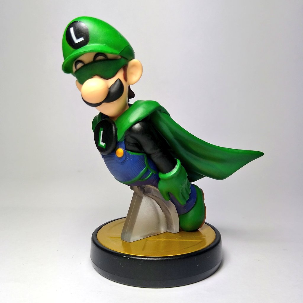 Charrette_Man's tweet photo. Super Luigi [04/99]
#Chacha201999 #amiibocustom https://t.co/GYmNwe0UrZ