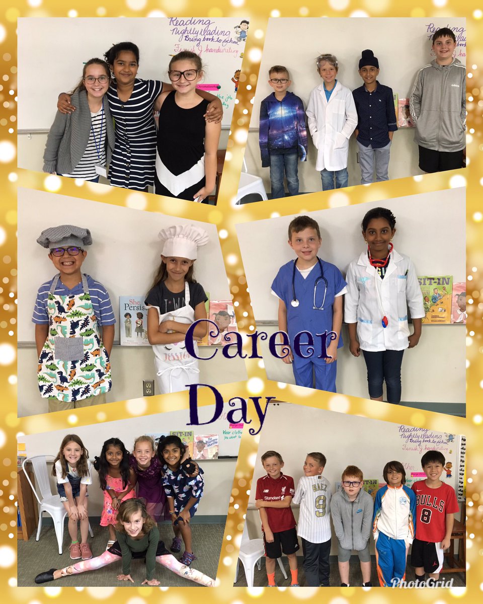 Superb4thGrade's tweet photo. The students in Mrs.Price’s class have great aspirations for their future careers. Athletes. Chefs. Doctors. Various types of artist and scientists. Teachers. Look out here they come. #conley158 #team158 https://t.co/laGKGn5J6y