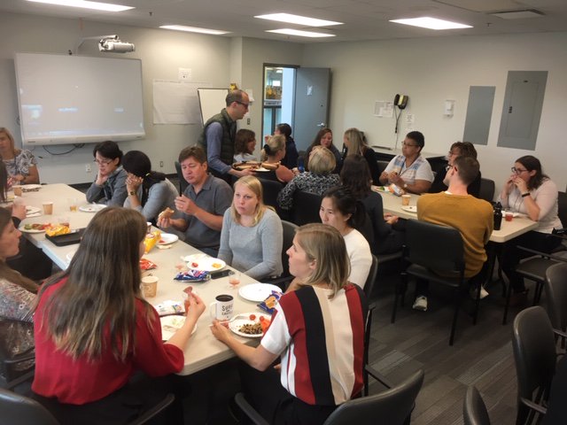 BCCFA's tweet photo. Staff Appreciation Lunch today for our amazing staff. Their passion and enthusiasm shines through each and every day and this is a little something that we can do to appreciate them. #thankyou #staffappreciation #bccfa #passionateemployeesdeliveringgreatservice https://t.co/WASguuZZgi