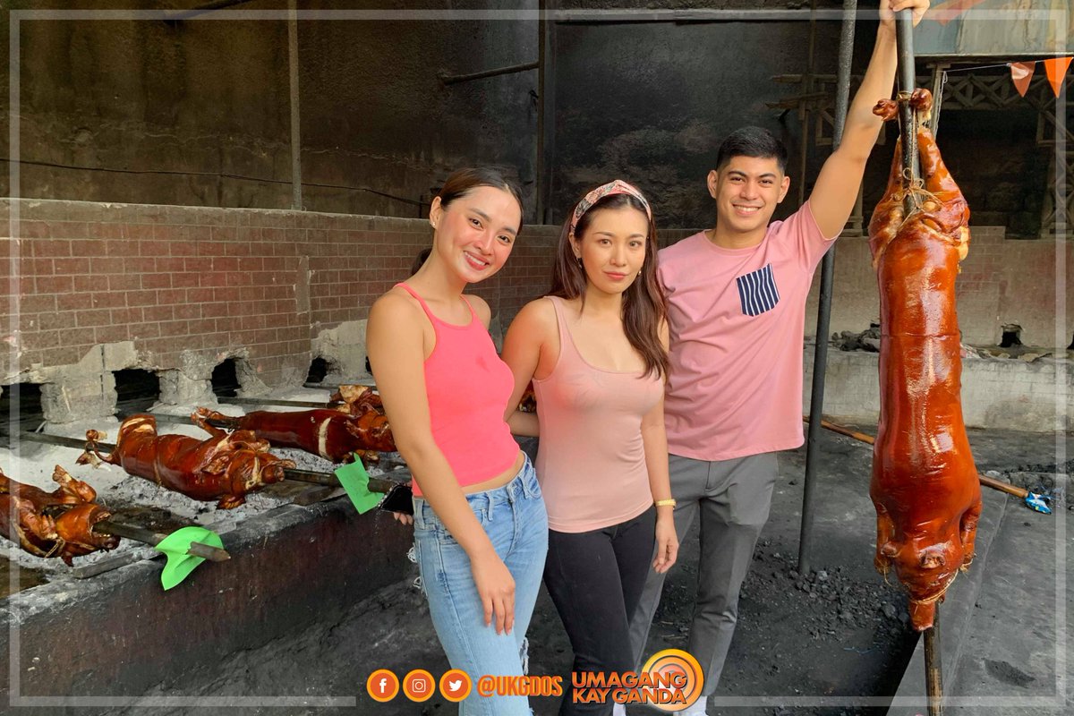 ukgdos's tweet photo. Issa lechon overload Friday!!! 😋 Siguradong matatakam ang lahat dahil dumayo ang #UKGSquad na sina Martin, Roxy, and Pat sa Lechon Capital of the Philippines sa La Loma, Quezon City! 🐷🐖 https://t.co/SuuFIWtN5w