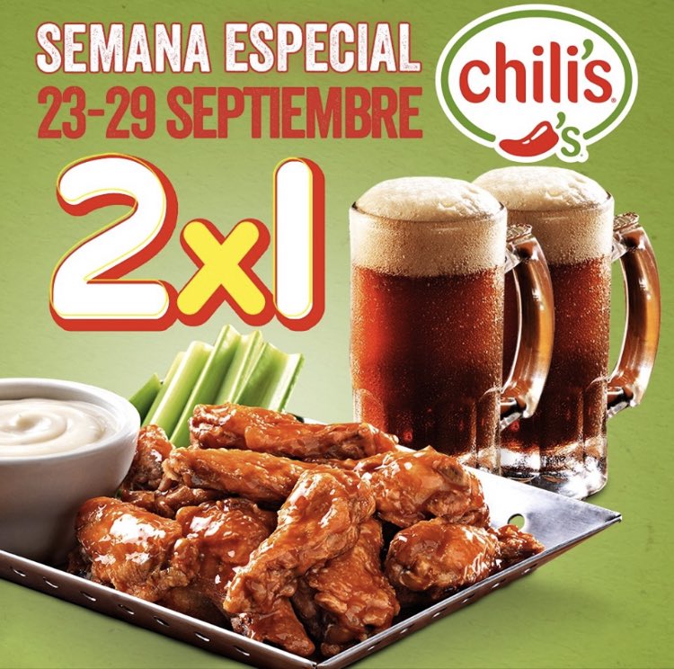 Siempre checa las condiciones <a href="/CHILISMEXICO/">Chili’s México</a>