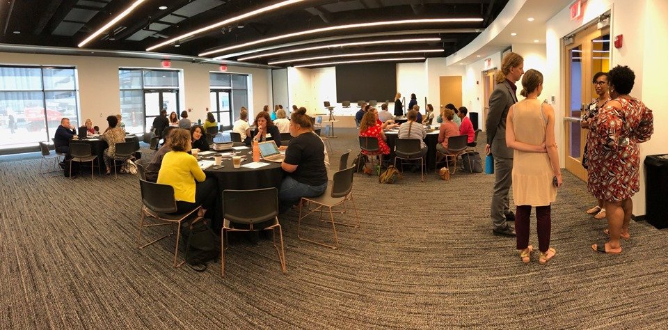 MusEdRoundtable's tweet photo. Dr. Kira Banks and Braden Paynter share reflections on the 2019 MER Forum in our newest blog post: https://t.co/S98priS8dW #ForwardThroughFerguson #MuseumsAreNotNeutral https://t.co/xsqsgUTbx3