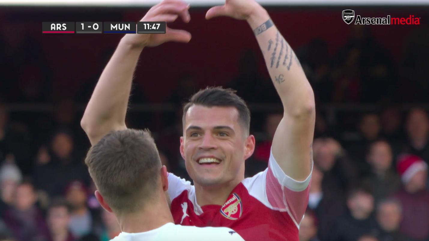  | We would like to wish a happy birthday to Granit Xhaka, who turns 27 today!

Same again on Monday please?

