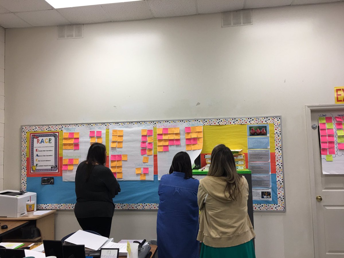 klcshine's tweet image. Instructional Rounds were underway at SCE today, implemented by our leadership team! @hgse #ccempower #knowyourimpact  #taskpredictsperformance