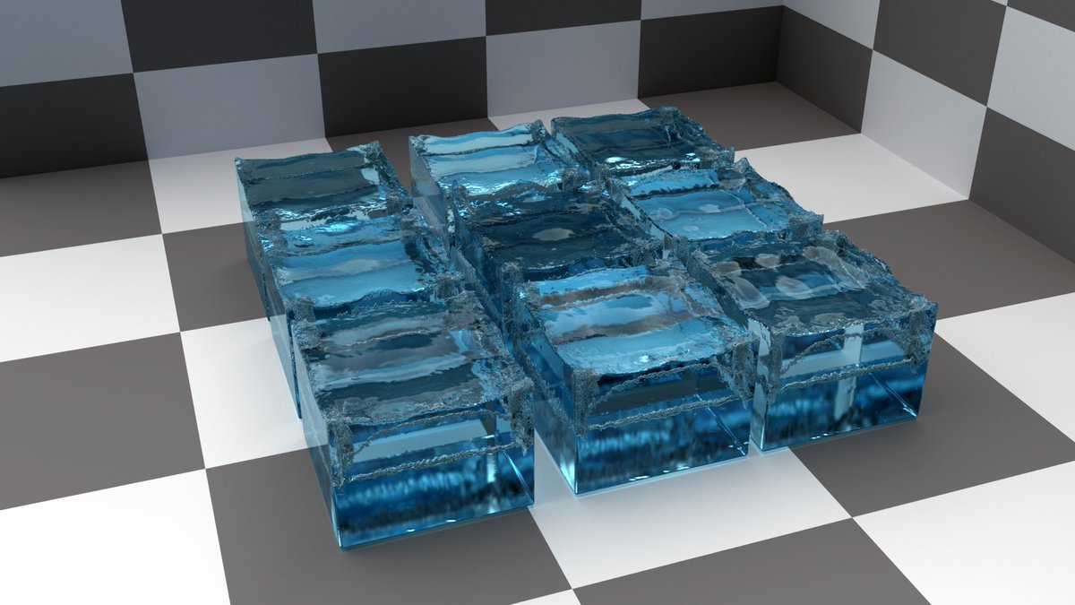 AdamSiek1's tweet photo. When baking takes so long you just decide to render one frame of it :-/ 3 hours and 100 frames baked #itsNotMyComputer #FluidSim #BlenderFluid #BlenderWater #WaterSims #3drender #3drendering #3drendered #blenderrender #blendercycles #blender3dcycles #blender #Blender3d #b3d https://t.co/3RlwytcFp1