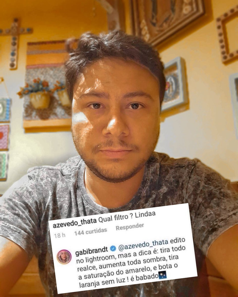 JacksonMarotto's tweet photo. Funcionou aqui o tutorial da #gabibrandt! 😂
#sóqñ #tutorialfail #gabibrandtchallenge https://t.co/prj0tox3iO