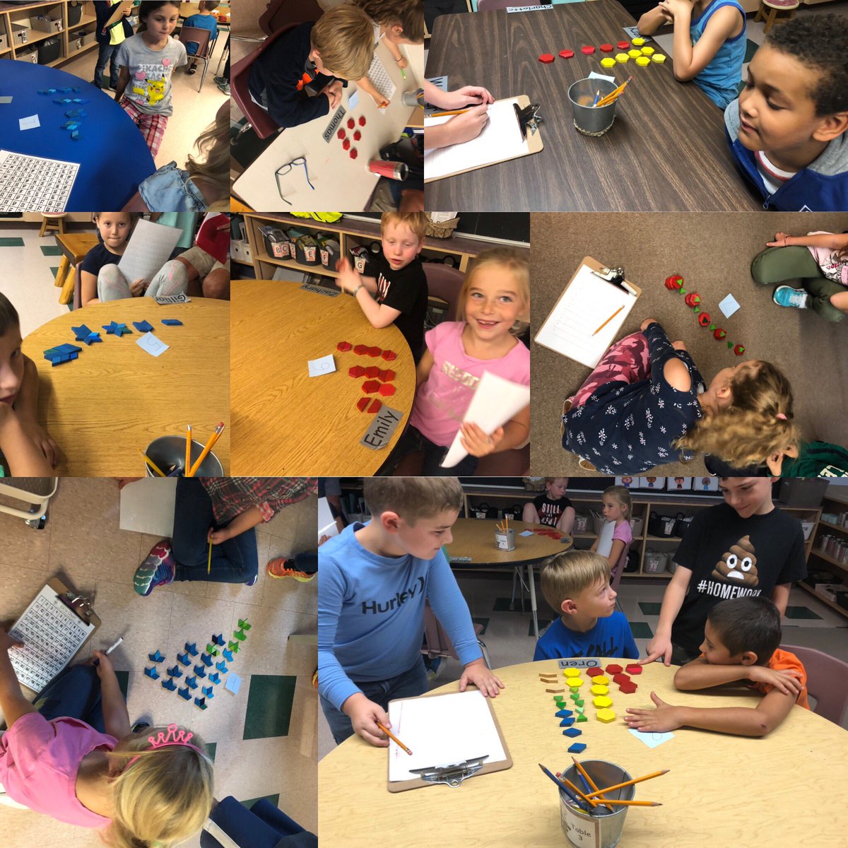 WESPrimaryPack's tweet image. Today our Gr. 2/3 and 3 classes created and explored growing patterns together! They really enjoyed the gallery walk and opportunity to identify other students pattern rule. #MrsKelly #MissJermey #wolvesmath @WoodvilleES @TLDSB