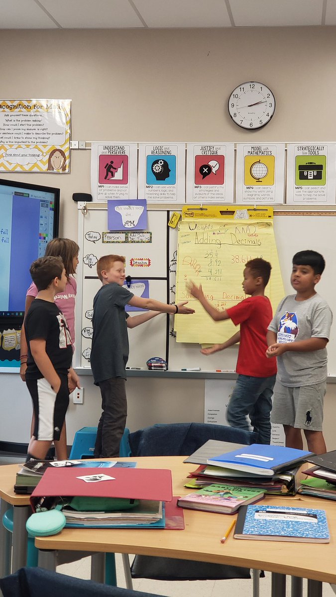 mrcookbcps's tweet photo. What's better than having your students learn what you taught? Letting them take over the classroom and teach the class! #teachersintraining @HoneygoElem @CharleneBehnke https://t.co/RR3AHbGgzL