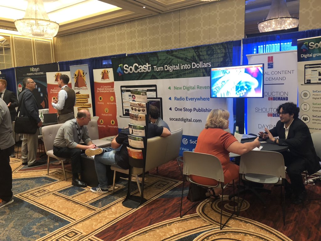 SoCastDigital's tweet photo. Our team is celebrating a very successful week at the @RadioShowWeb in Dallas Texas- CLICK HERE- https://t.co/U4yKMvSm6H
#SoCast #RadioShow2019 #Dallas #Texas #DigitalGrowth #RevenueGrowth #Sales #AdTech #SalesEnablement https://t.co/e5zPTCPL0W
